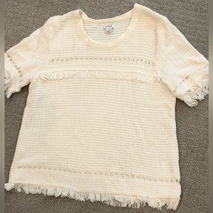 J.Crew Short Sleeved Sweater